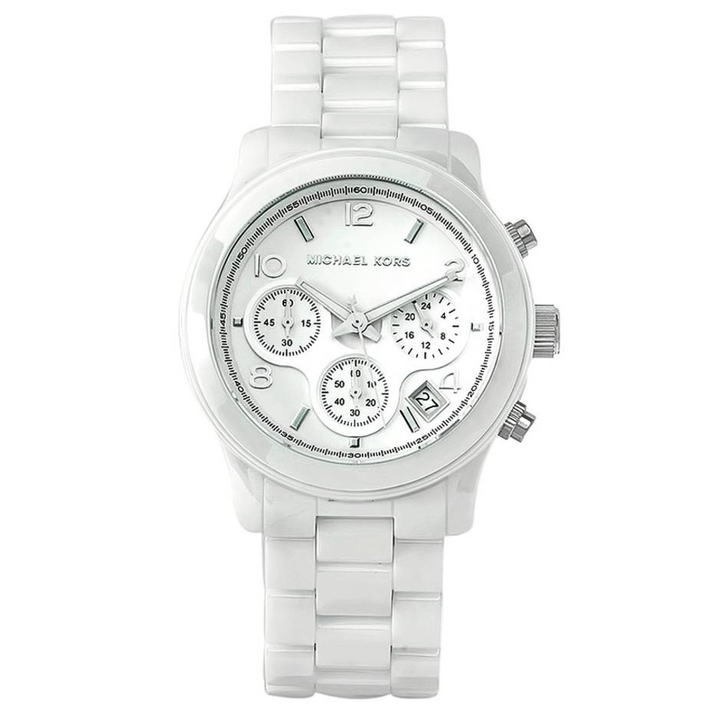 Michael Kors Ceramic Runway Watch
